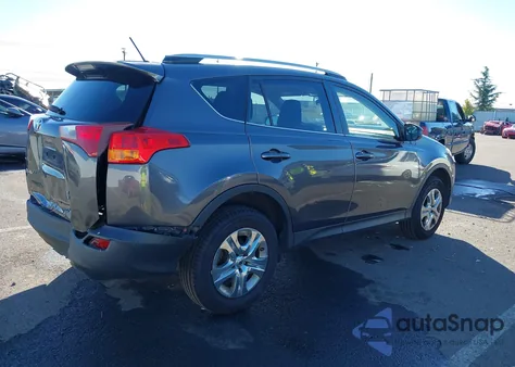 2013 Toyota Rav4 Le from USA, damaged, VIN JTMBFREV6D5007480